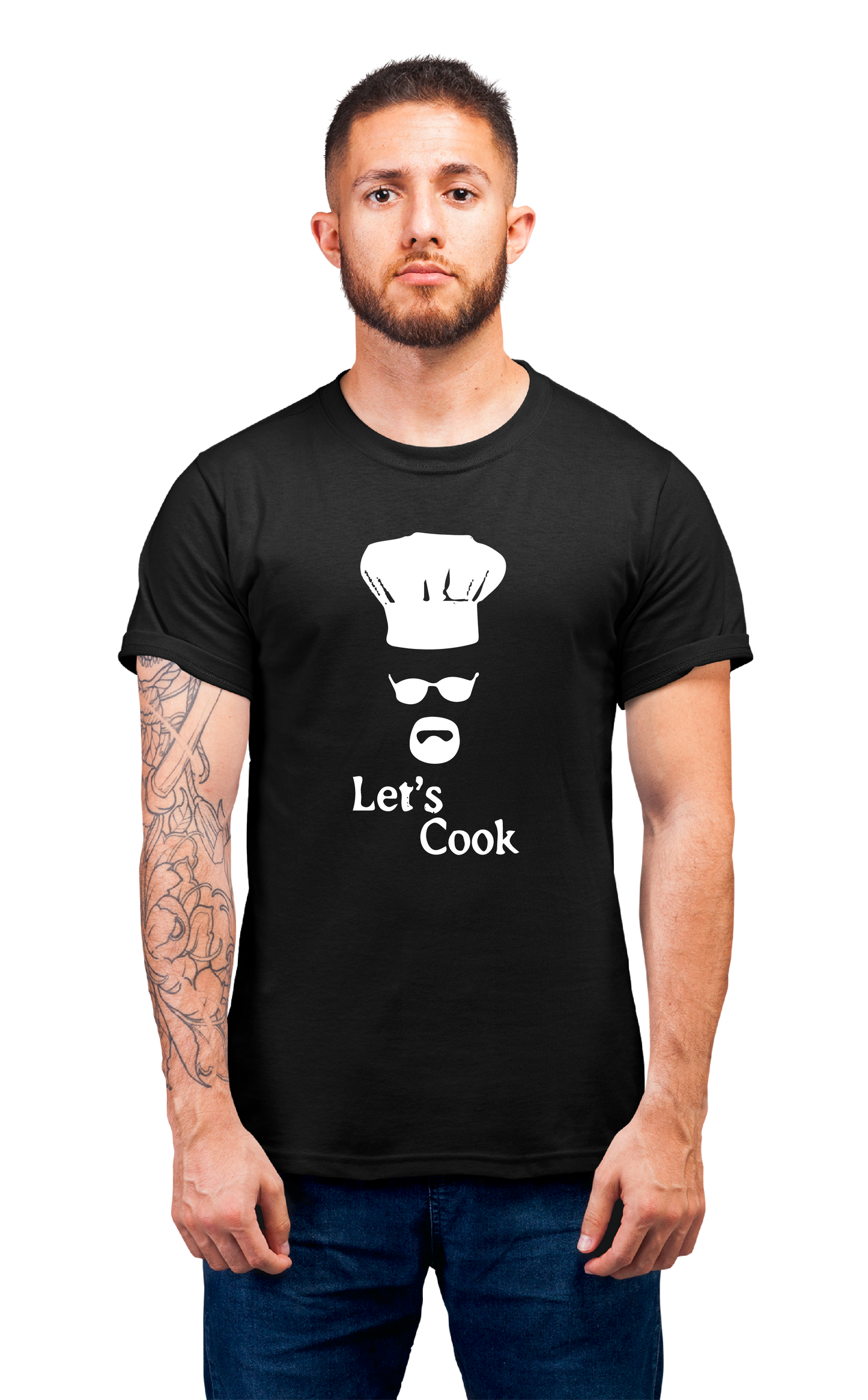 Sweaty Armpits Premium Unisex Printed T-shirt Breaking Bad T.V Show "Let's Cook" Minimalistic Design