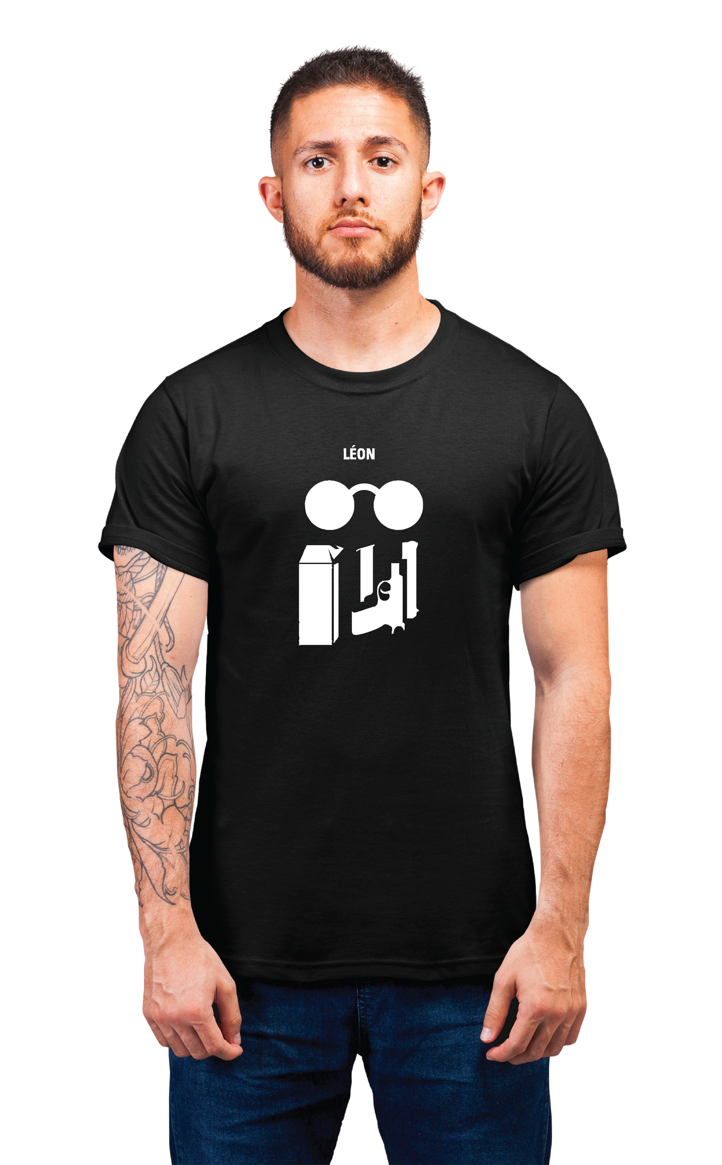 Sweaty Armpits Premium Unisex Printed T-shirts "Léon The Professional" Movie  Minimalistic Design
