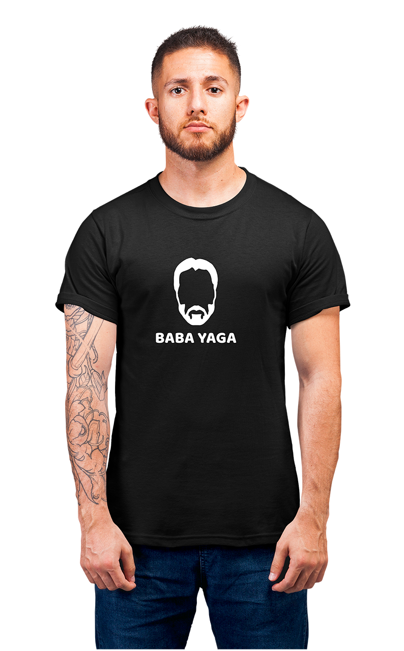 Minimalist movie-inspired T-shirt with a round neck and breathable 180 GSM material