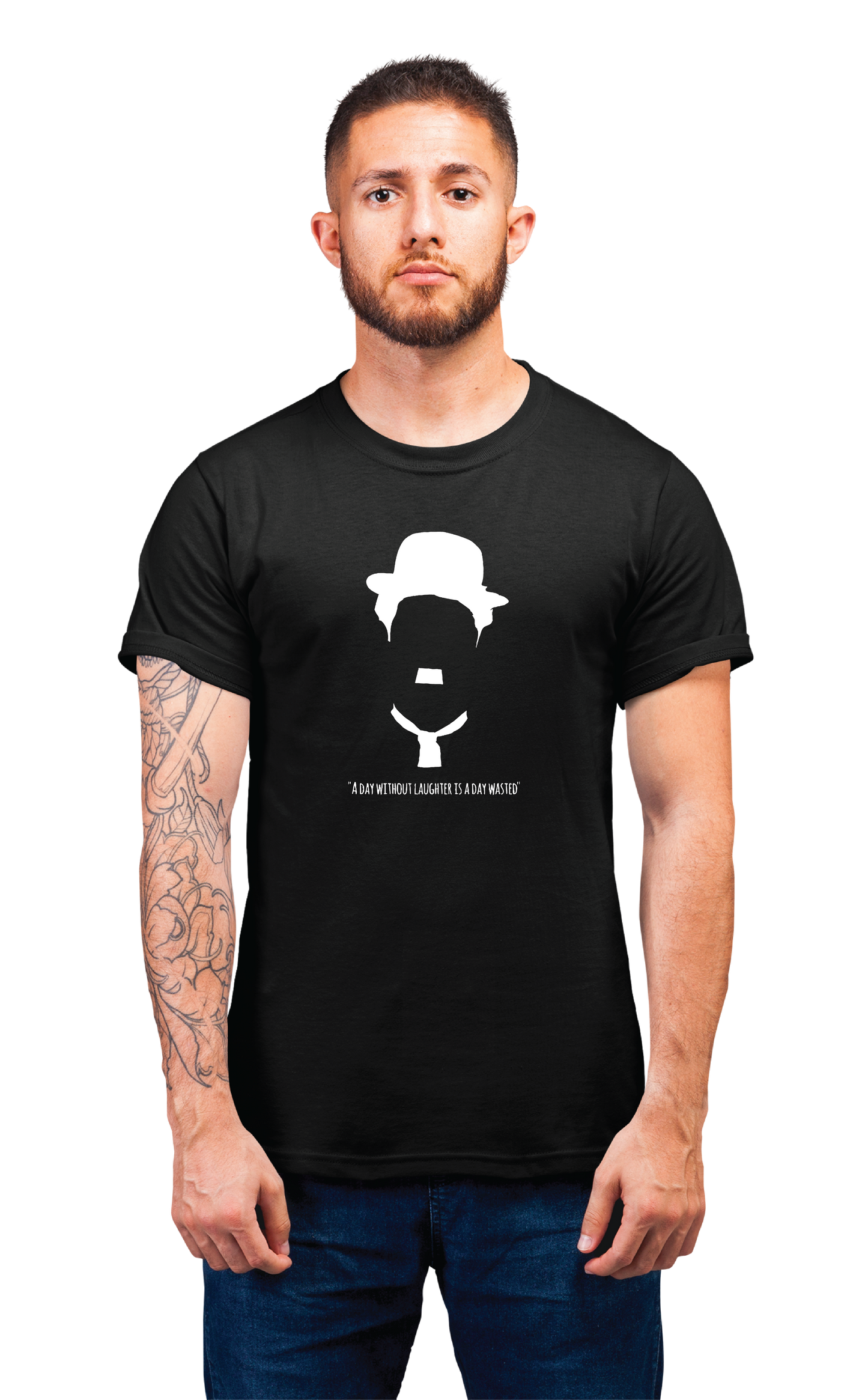 Sweaty Armpits Premium Unisex Printed T-shirts of charlie chaplin Movies