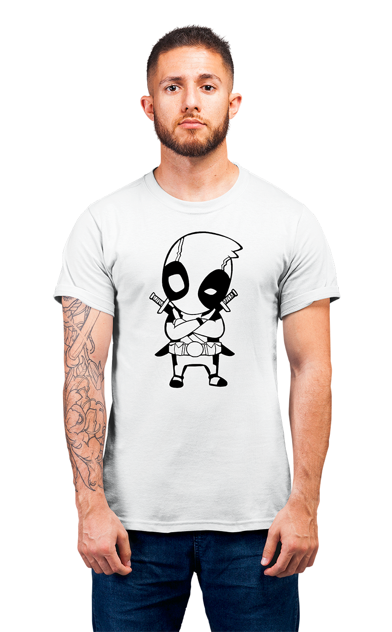 Sweaty Armpits Premium Unisex Printed T-shirts Babypool Deadpool