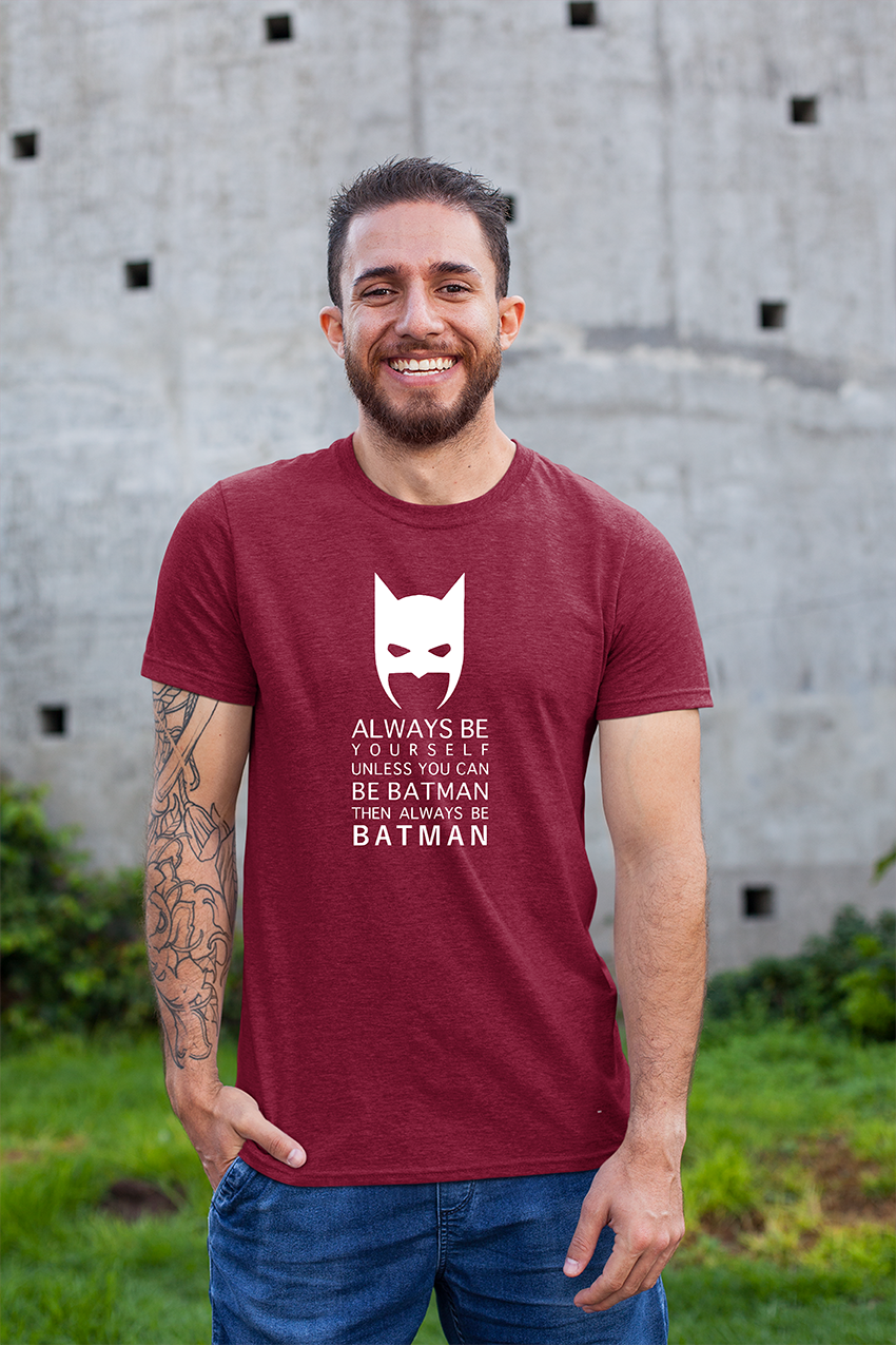 Sweaty Armpits Premium Unisex Printed T-shirts of Be Batman