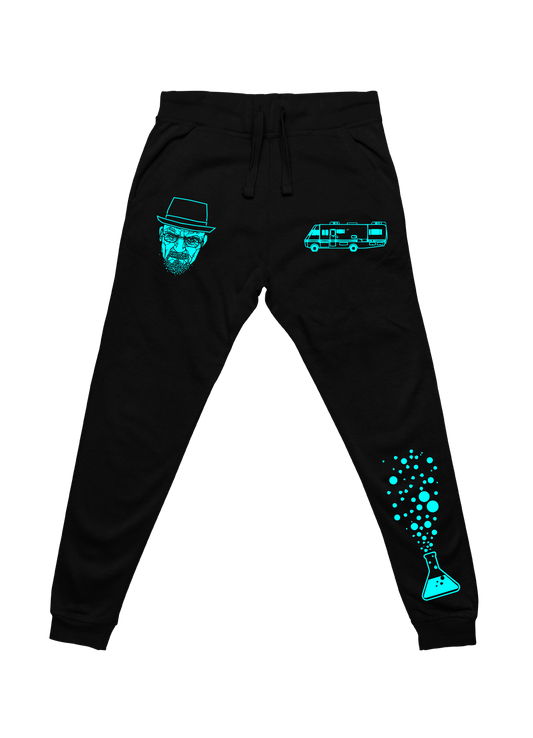Premium Printed 100% Cotton Joggers With Colourful Vinyl Designs