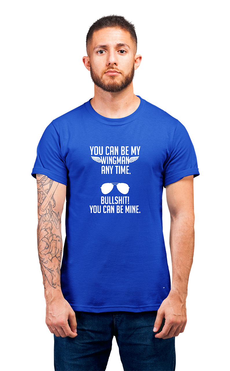Sweaty Armpits Premium Unisex Printed T-shirts of Bullshit Top Gun