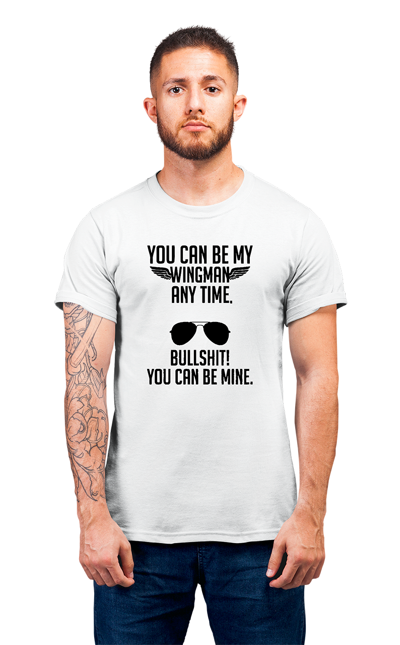Sweaty Armpits Premium Unisex Printed T-shirts of Bullshit Top Gun