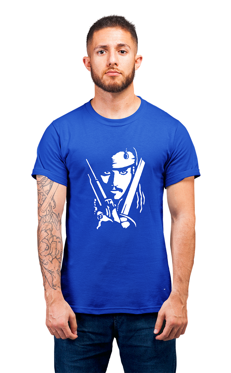 Sweaty Armpits Premium Unisex Printed T-shirtsMovie Captain Jack Sparrow Johnny Dep, Pirates Of The Caribbean