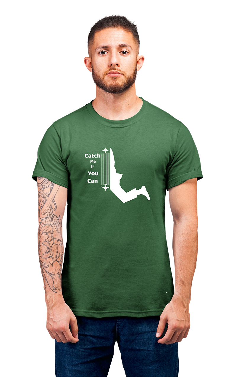 Sweaty Armpits Premium Unisex Printed T-shirt  Catch Me If You Can1 Steven Spielberg Running