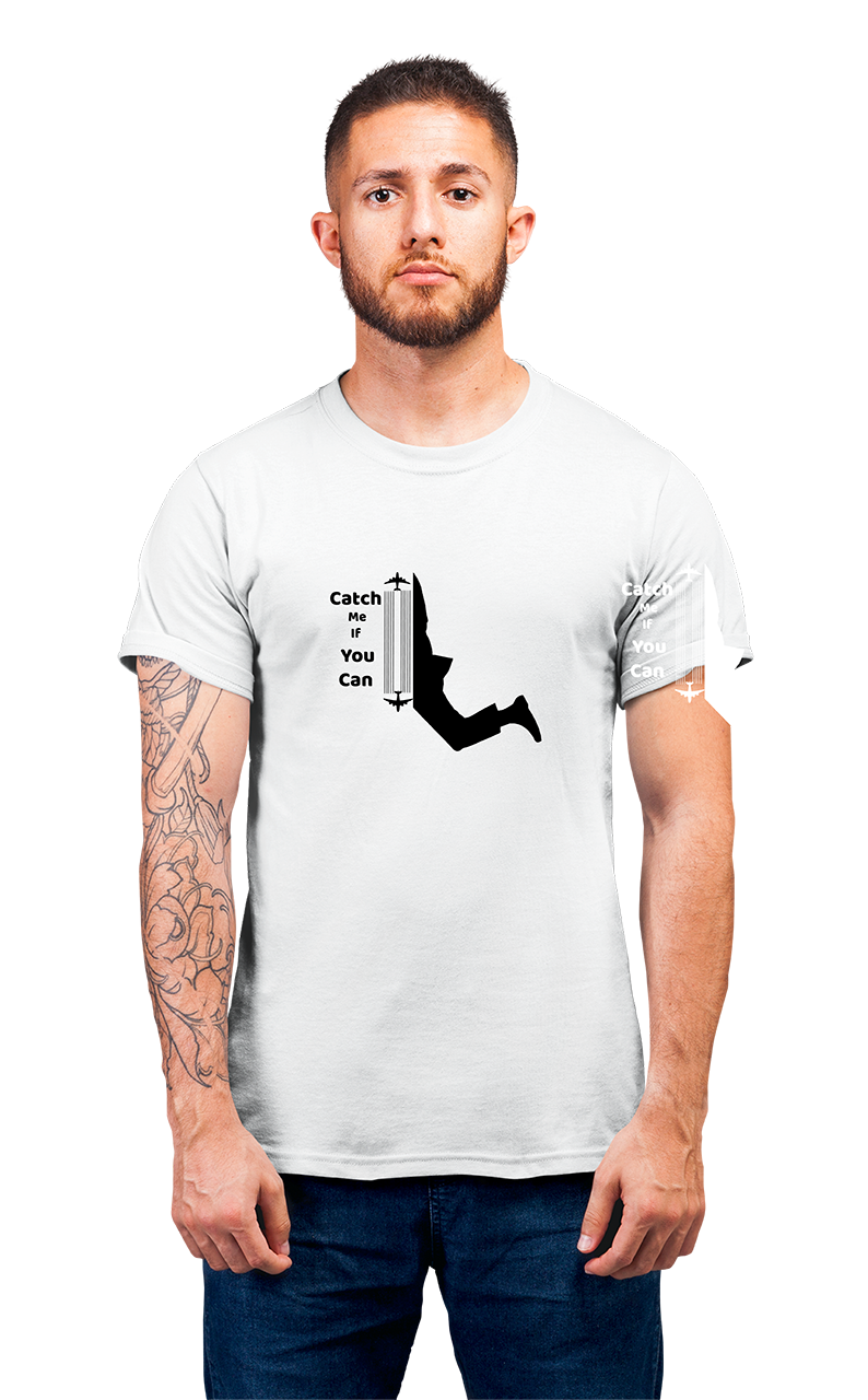 Sweaty Armpits Premium Unisex Printed T-shirt  Catch Me If You Can1 Steven Spielberg Running