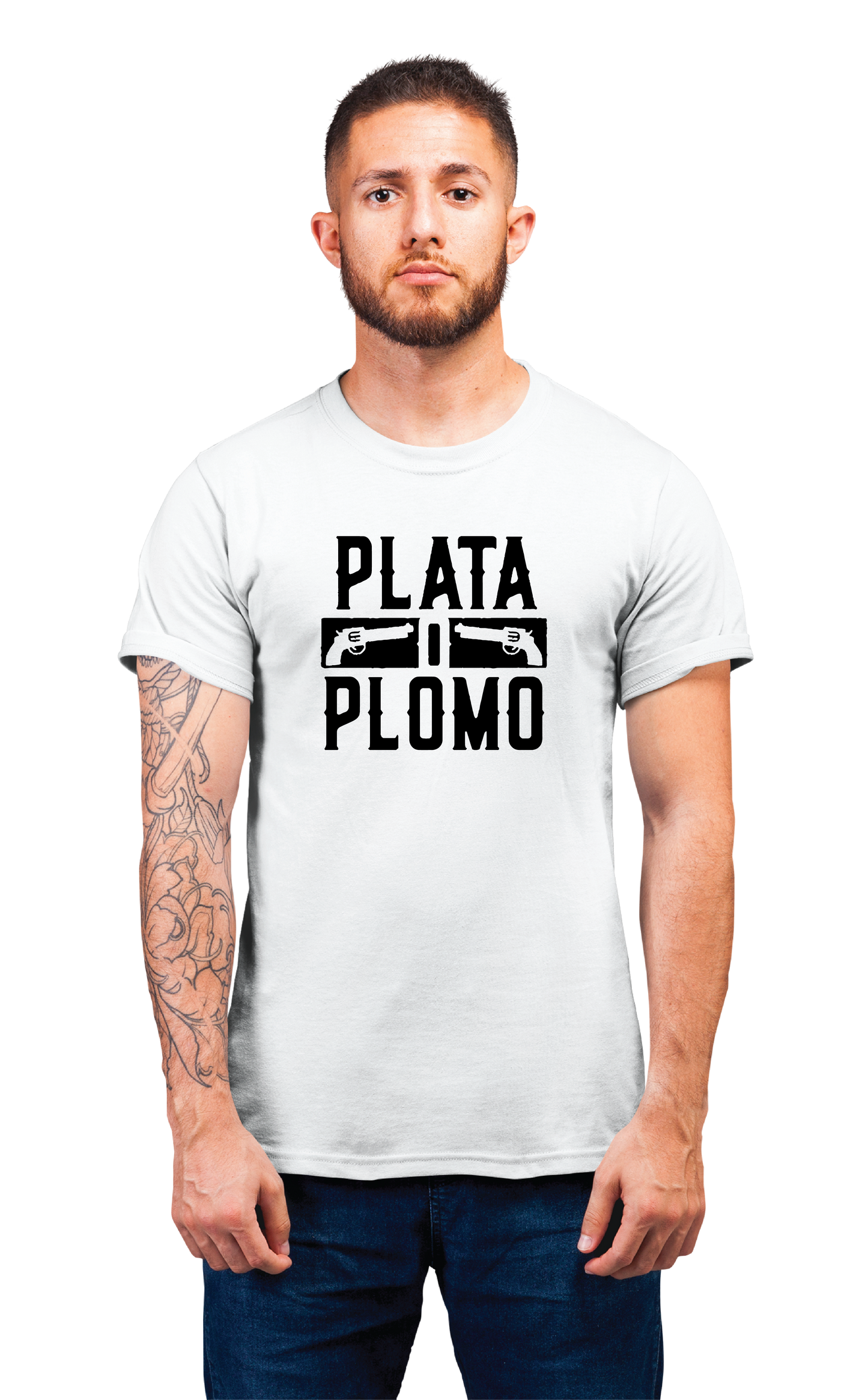 Sweaty Armpits Premium Unisex Printed T-shirt Plata A Plomo Narcos Netflix Original Show Pablo Escobar Minimalistic Design