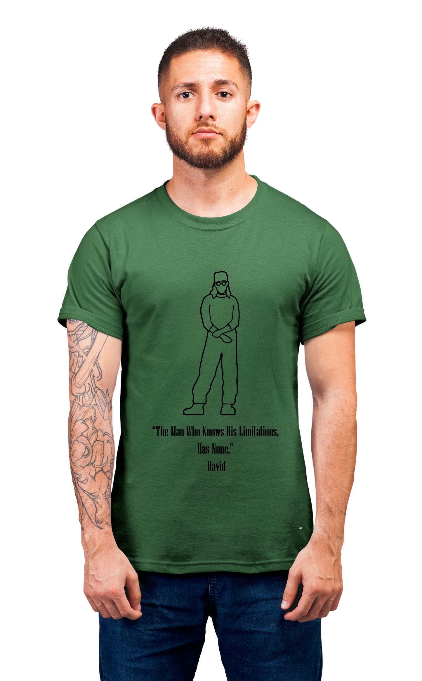 Sweaty Armpits Premium Unisex Printed T-shirts David