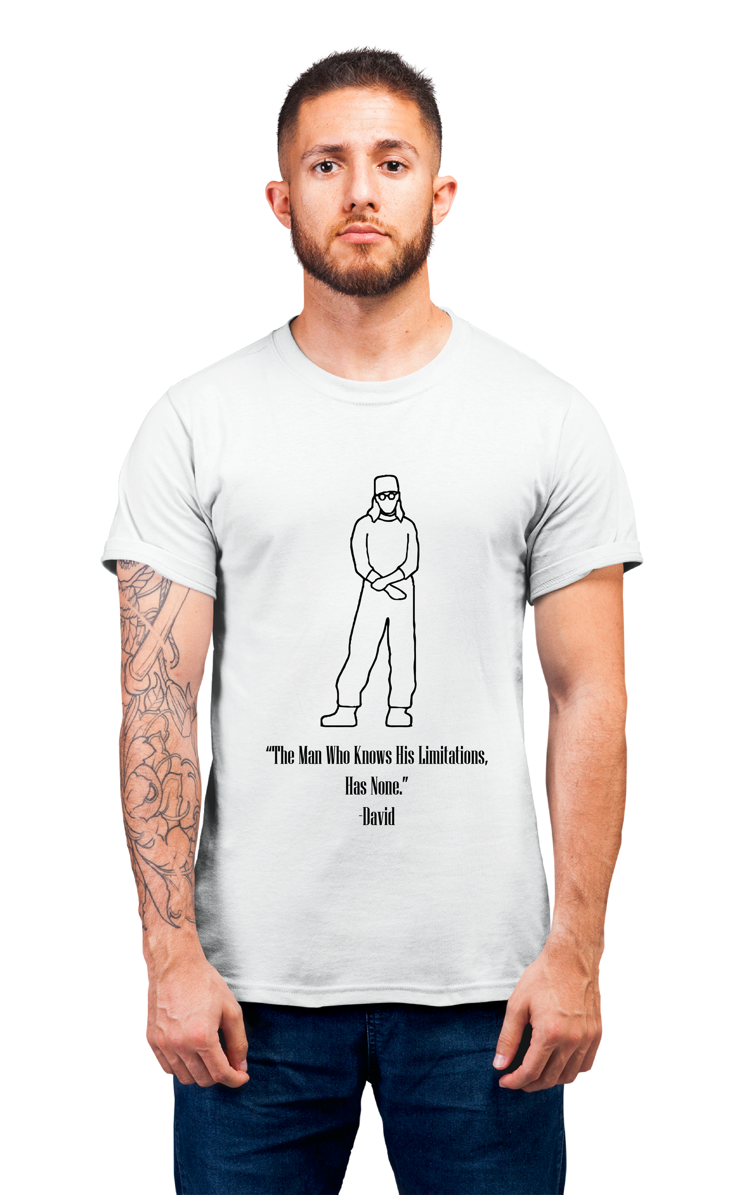 Sweaty Armpits Premium Unisex Printed T-shirts David