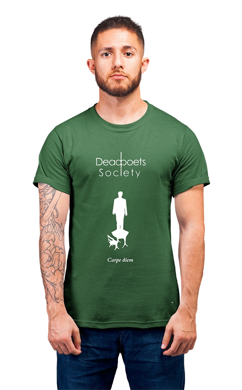Sweaty Armpits Premium Unisex Printed T-shirts Dead Poet Society, Iconic Movie, Minimalistic Design