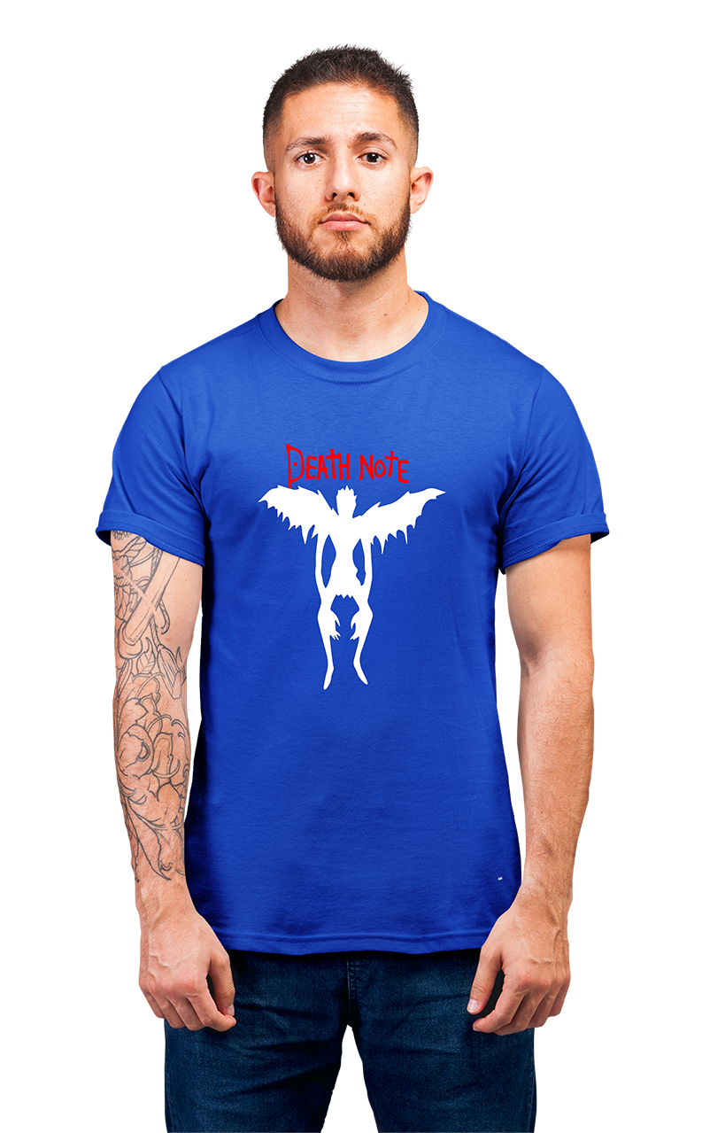 Sweaty Armpits Premium Unisex Printed T-shirts,Death Note  Anime, Classic Anime, Minimalistic Design