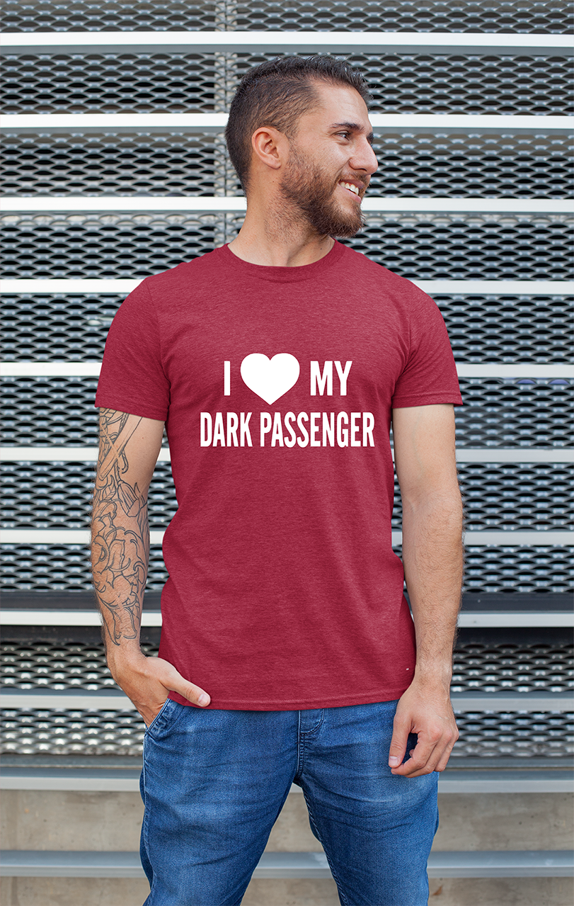 Sweaty Armpits Premium Unisex Printed T-shirts  Dexter Cult Classic T.V Show, Dexter Morgan  Dark Passenger Minimalistic Design