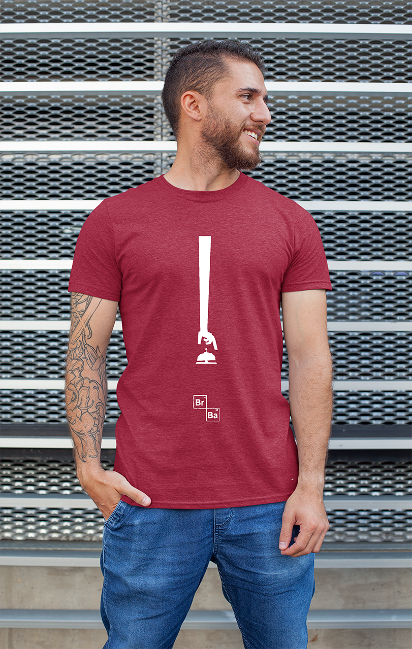 Sweaty Armpits Premium Unisex Printed T-shirts Breaking Bad, Ding-Ding, Iconic T.V Show, Tio Salamanca Minimalistic Design