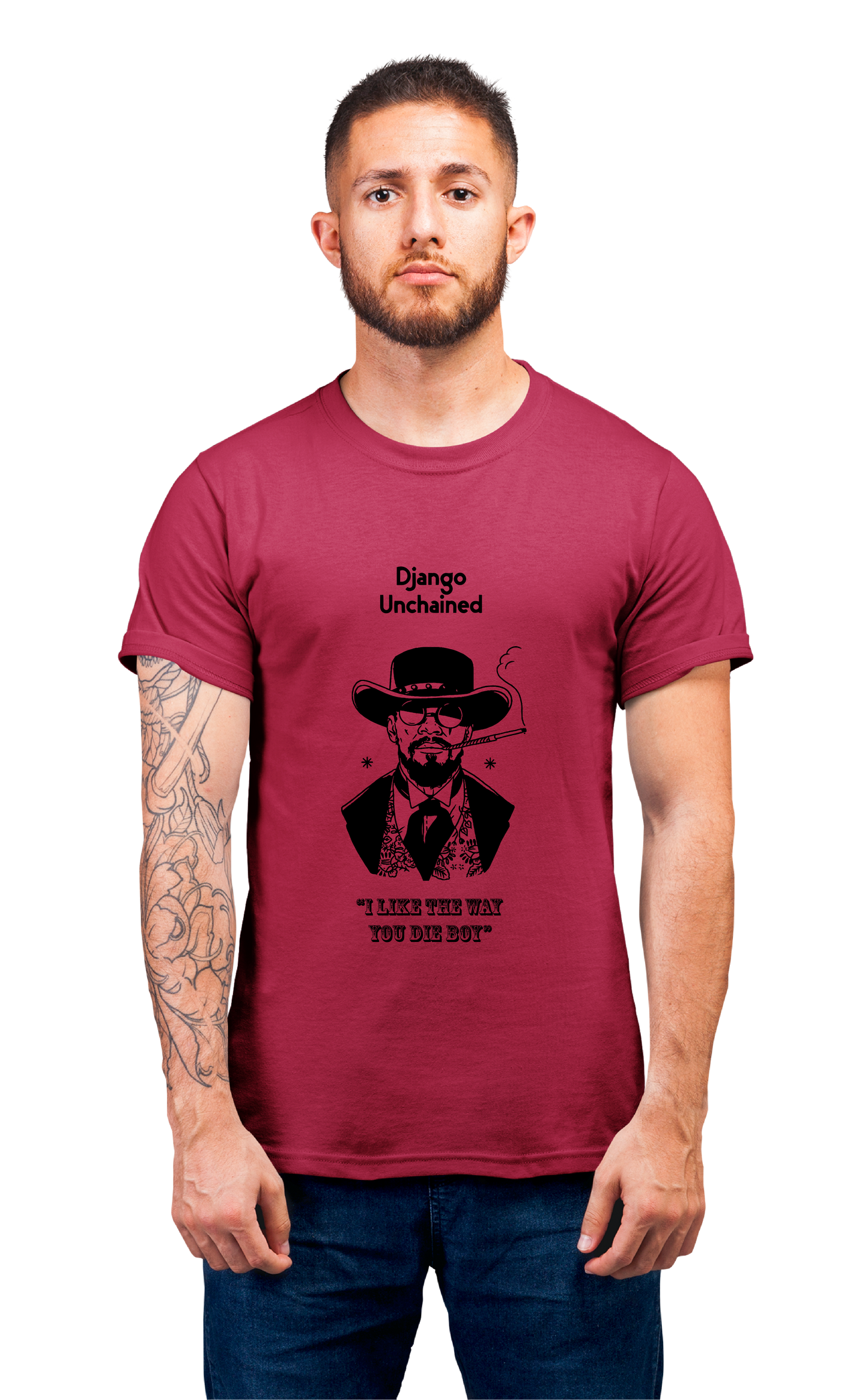 Sweaty Armpits Premium Unisex Printed T-shirts Django Unchained 1