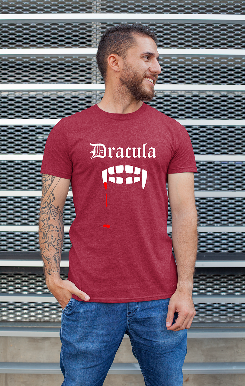 Sweaty Armpits Premium Unisex Printed T-shirt  Dracula, Vampire,Cult Classic Movie, Nosferatu, Goth Nocternal Special Minimalistic Design