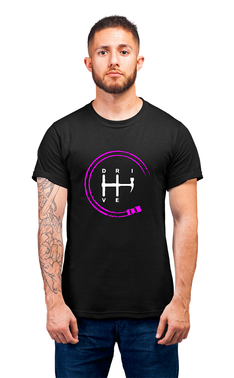Minimalist movie-inspired T-shirt with a round neck and breathable 180 GSM material