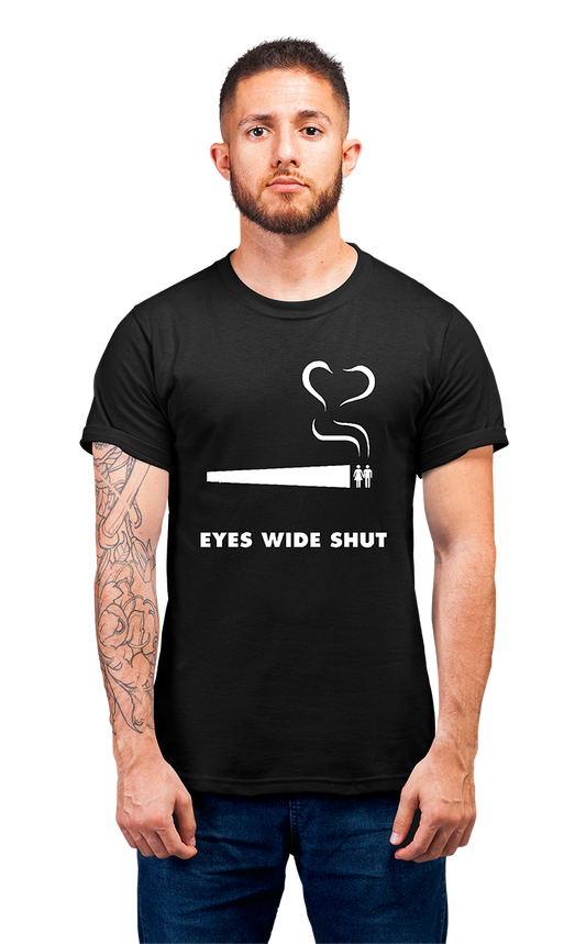 Minimalist movie-inspired T-shirt with a round neck and breathable 180 GSM material