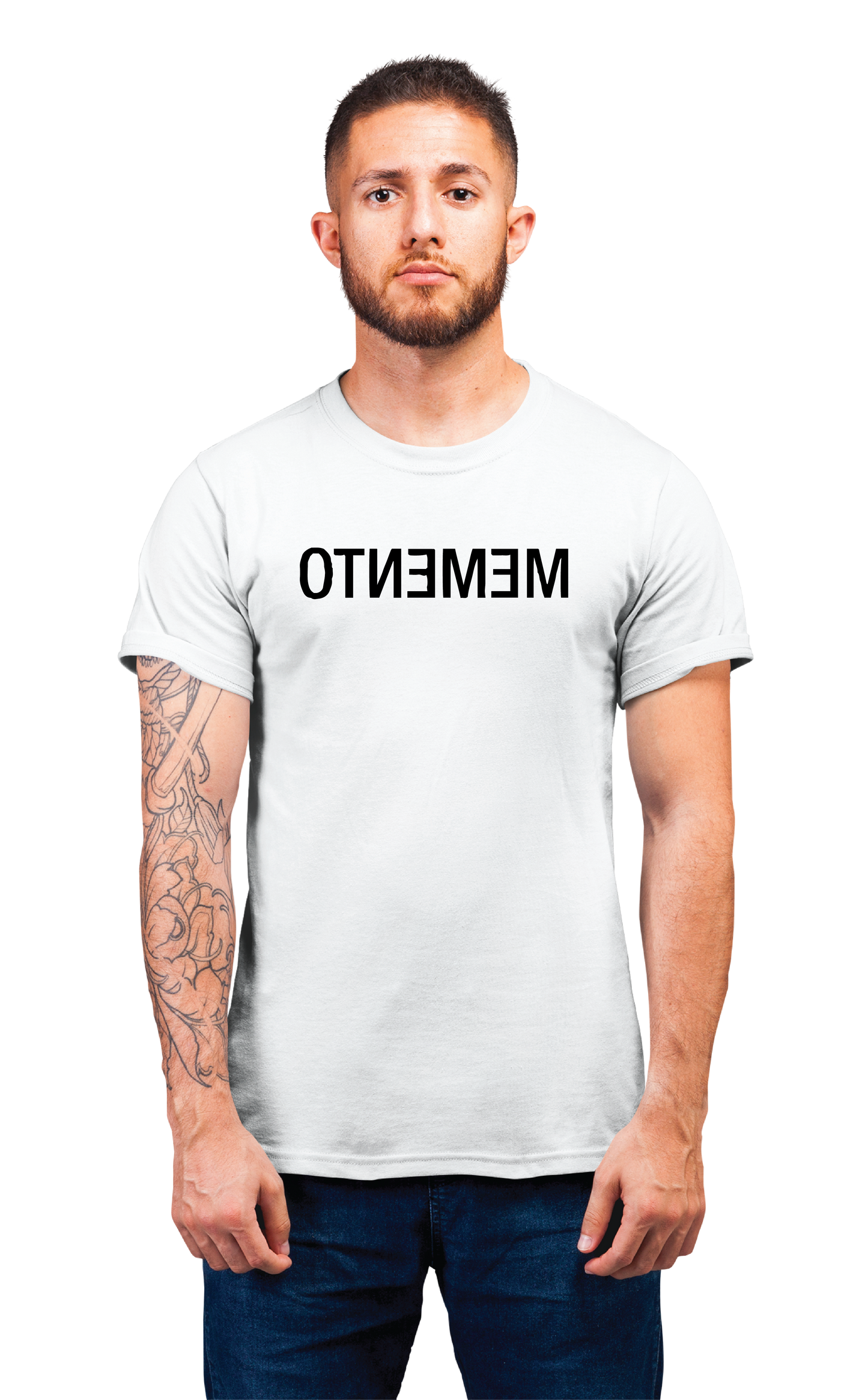 Sweaty Armpits Premium Unisex Printed T-shirts Memento Christopher Nolan Movie Minimalistic Design