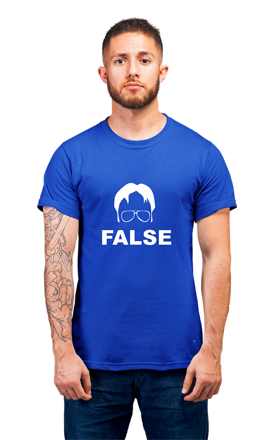 Minimalist movie-inspired T-shirt with a round neck and breathable 180 GSM material