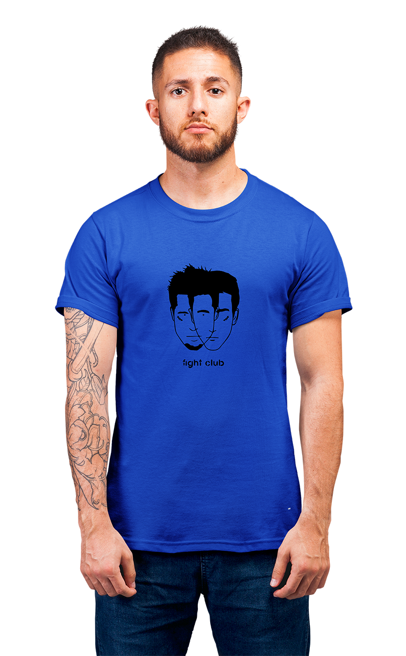 Sweaty Armpits Premium Unisex Printed T-shirts Fight Club Movie (1999), Davd Fincher, Brad Pitt, Tyler Durdun, Iconic Movie Minimalistic Design