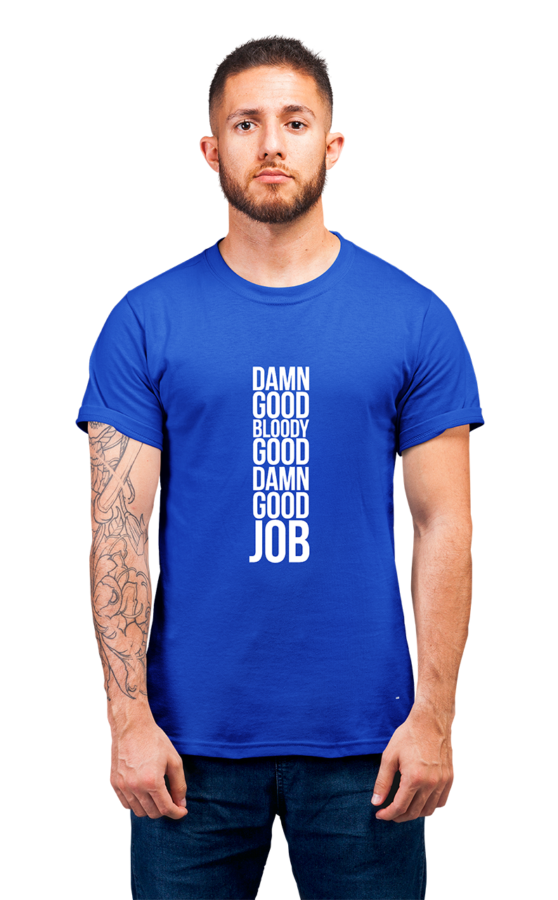 Sweaty Armpits Premium Unisex Printed T-shirt"The IT Crowd" British Comedy, "Funny T.V Show Quote" "Denholm Reynholm"