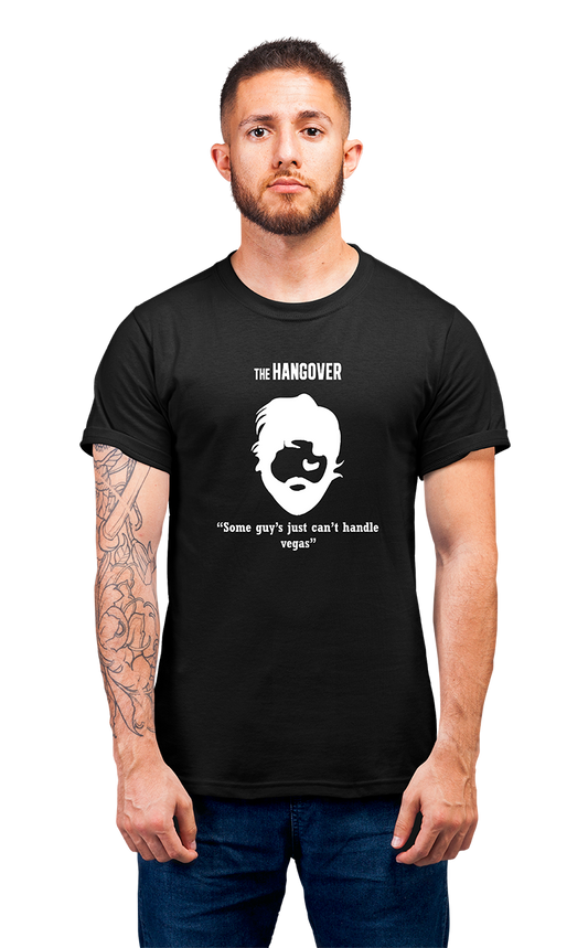 Minimalist movie-inspired T-shirt with a round neck and breathable 180 GSM material