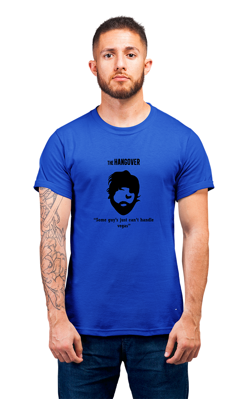 Sweaty Armpits Premium Unisex Printed T-shirts  "The Hangover" Las Vegas Movie, Comedy Movie, Todd Phillips, Minimalistic Design