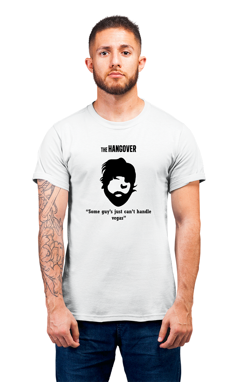 Sweaty Armpits Premium Unisex Printed T-shirts  "The Hangover" Las Vegas Movie, Comedy Movie, Todd Phillips, Minimalistic Design