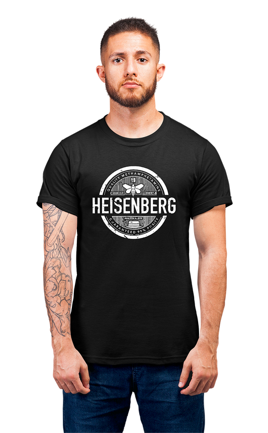 Minimalist movie-inspired T-shirt with a round neck and breathable 180 GSM material