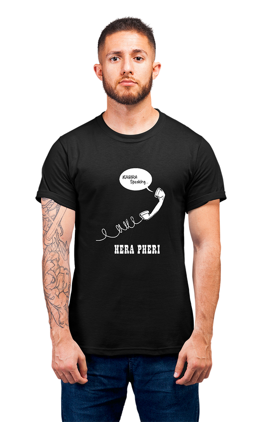 Minimalist movie-inspired T-shirt with a round neck and breathable 180 GSM material