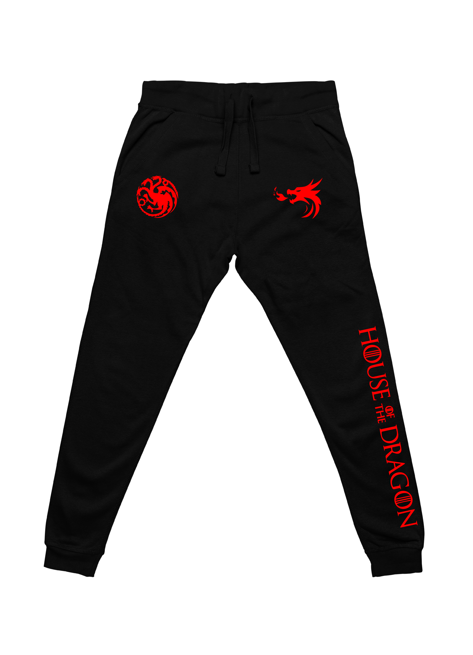 Premium Printed 100% Cotton Joggers With Colourful Vinyl Designs