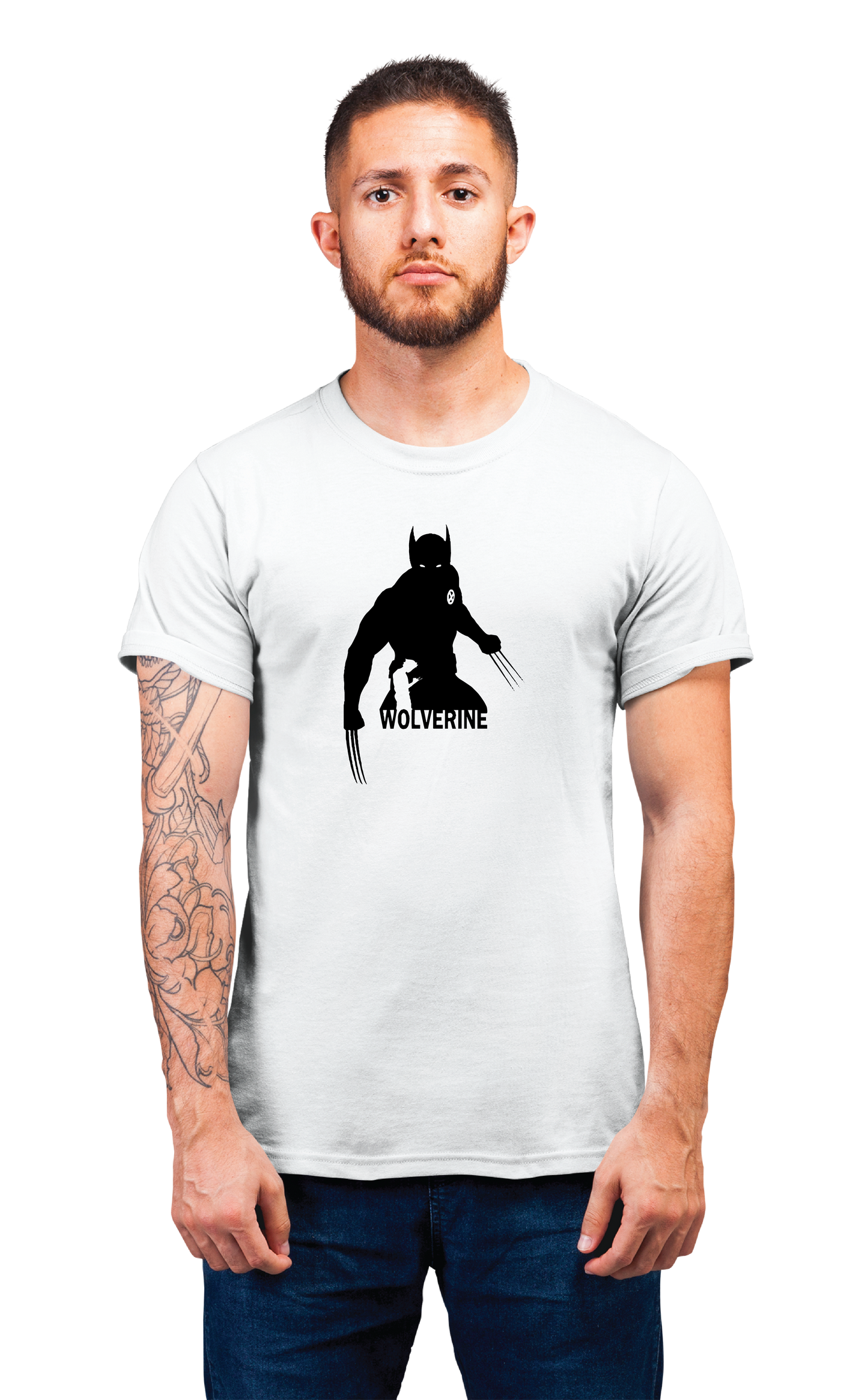 Sweaty Armpits Premium Unisex Printed T-shirt Marvel Universe Wolverine Minimalistic Design