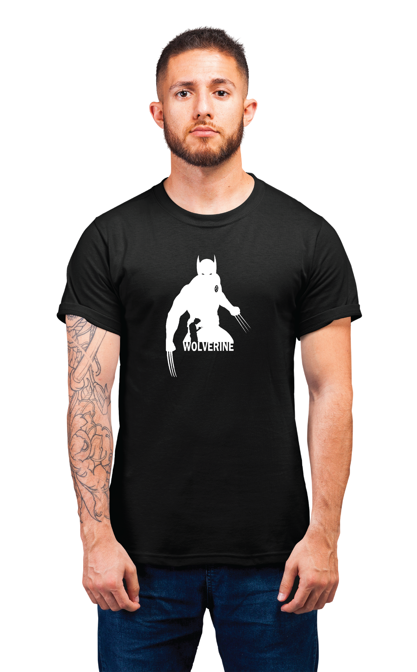 Sweaty Armpits Premium Unisex Printed T-shirt Marvel Universe Wolverine Minimalistic Design