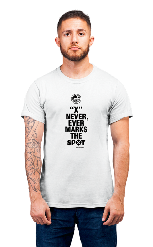 Minimalist movie-inspired T-shirt with a round neck and breathable 180 GSM material