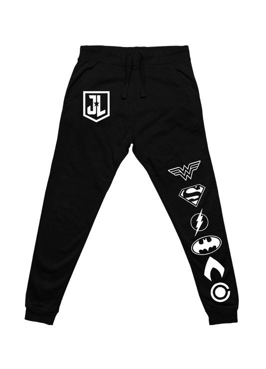 Premium Printed 100% Cotton Joggers With Colourful Vinyl Designs