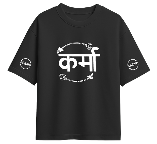 Minimalist movie-inspired T-shirt with a round neck and breathable 180 GSM material