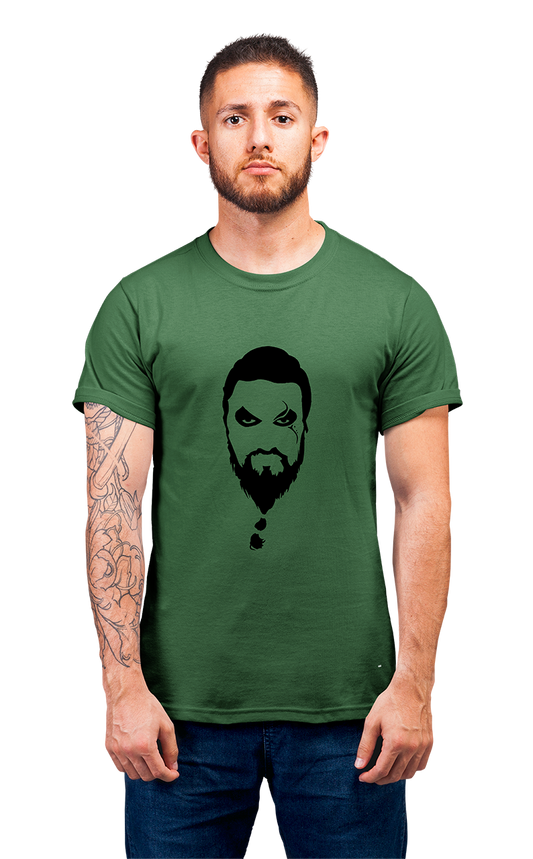 Minimalist movie-inspired T-shirt with a round neck and breathable 180 GSM material