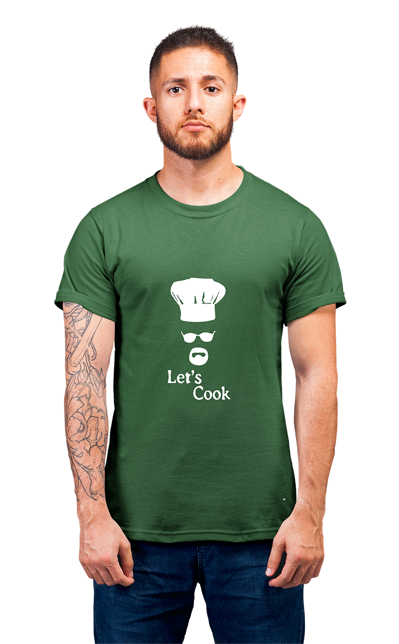 Minimalist movie-inspired T-shirt with a round neck and breathable 180 GSM material