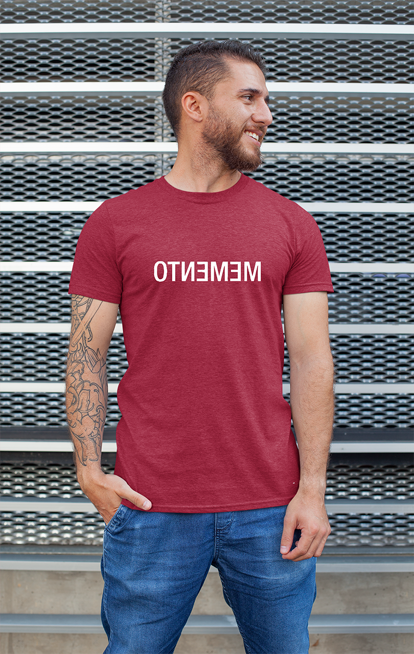 Sweaty Armpits Premium Unisex Printed T-shirts Memento Christopher Nolan Movie Minimalistic Design