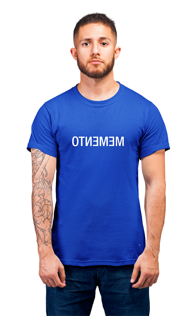 Sweaty Armpits Premium Unisex Printed T-shirts Memento Christopher Nolan Movie Minimalistic Design