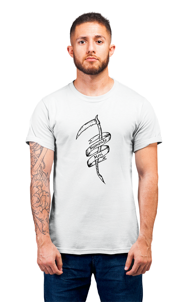 Minimalist movie-inspired T-shirt with a round neck and breathable 180 GSM material