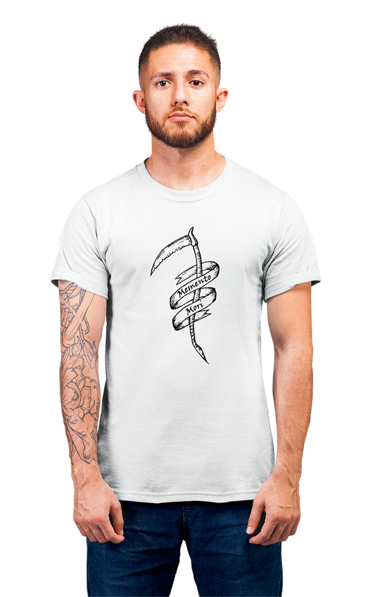 Minimalist movie-inspired T-shirt with a round neck and breathable 180 GSM material