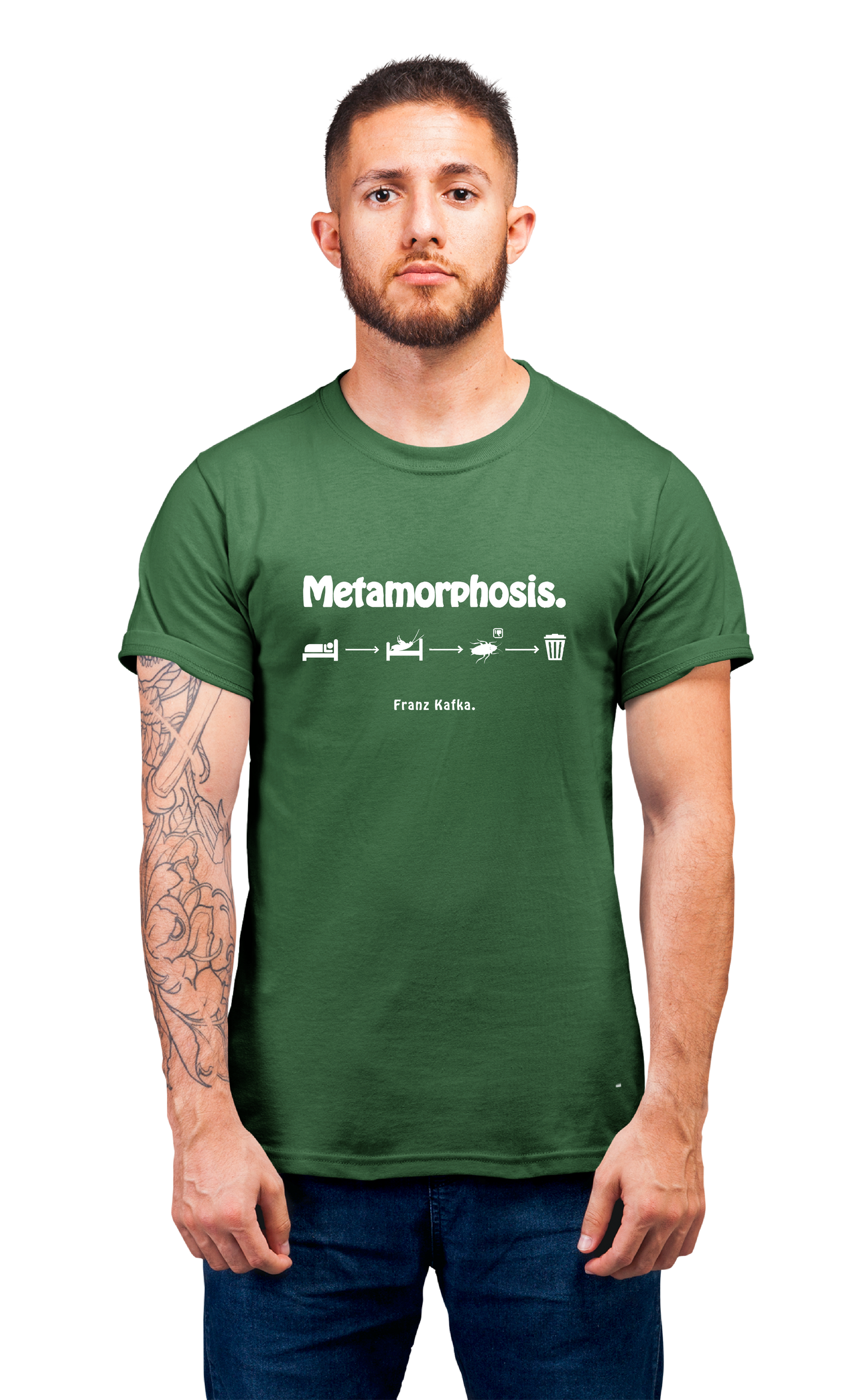 Sweaty Armpits Premium Unisex Printed T-shirts Metamorphosis