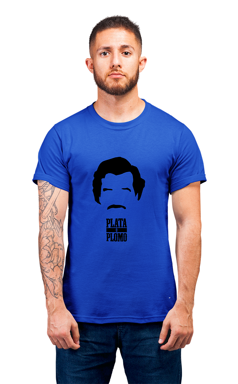 Sweaty Armpits Premium Unisex Printed T-shirt Narcos "Pablo Escobar" T.V Show Mexico Minimalistic Design