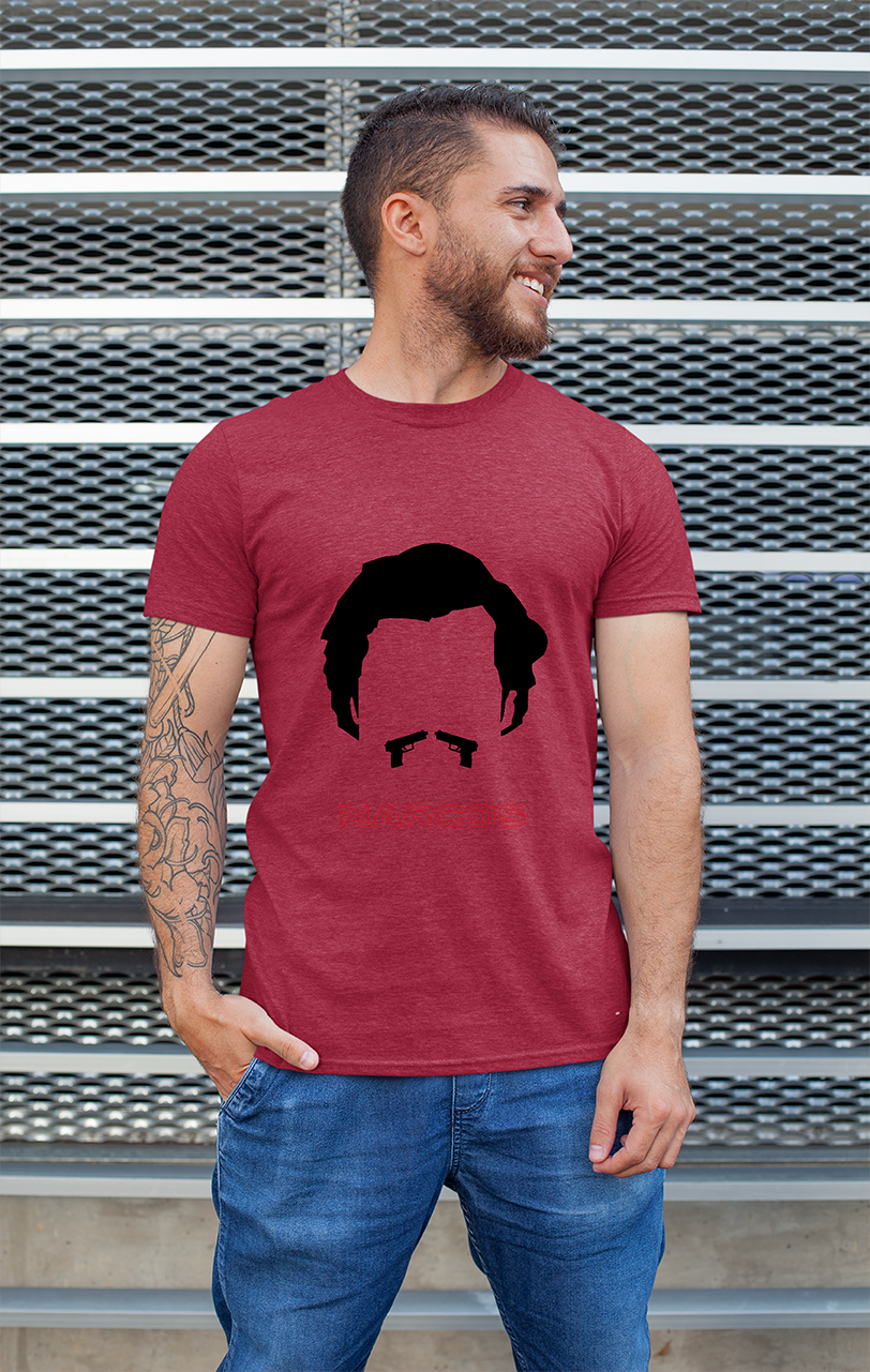 Sweaty Armpits Premium Unisex Printed T-shirts Narcos "Pablo Escobar"  T.V Show "Netflix Original" Minimaalistic Design