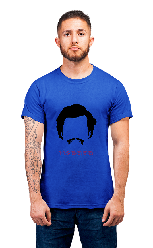 Sweaty Armpits Premium Unisex Printed T-shirts Narcos "Pablo Escobar"  T.V Show "Netflix Original" Minimaalistic Design