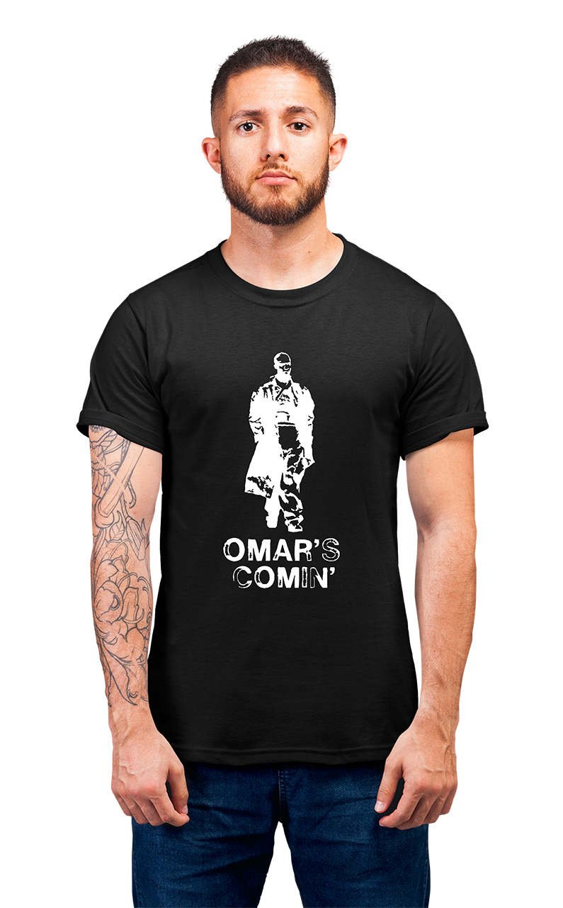 Minimalist movie-inspired T-shirt with a round neck and breathable 180 GSM material