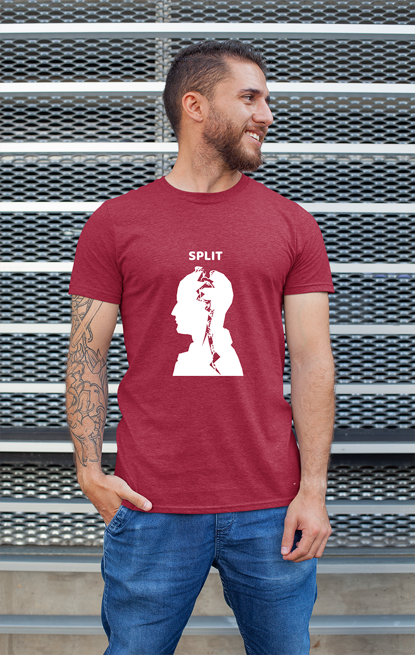Sweaty Armpits Premium Unisex Printed T-shirts M Night Shyamalan Psychological Thriller "Split" Movie Minimalistic Design